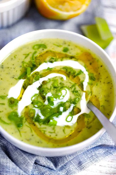 Big Zucchini, Dried Lemon Zest, Zucchini Soup Recipes, Soup Lovers, Easy Zucchini Recipes, Lemon Soup, Zucchini Soup, Zucchini Recipe, Summer Soup