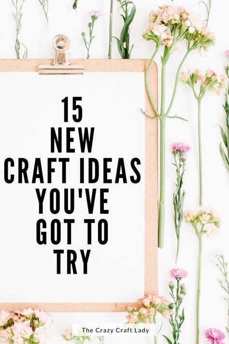 Grown Up Crafts Ideas, New Art Projects For Adults, Paper Crafting For Adults, Try Creative Trends, 2023 Crafting Trends, Free Crafts For Adults, 1 Day Crafts For Adults, Crafts 2023 Trending, Trending Diy Crafts 2023