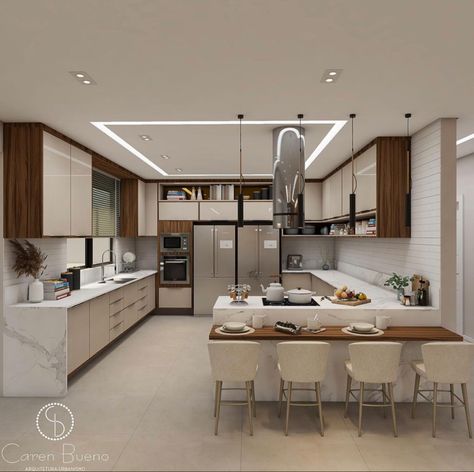 2024 Kitchen Trends, Kitchen Trends 2024, Kitchen Ceiling Design, 2022 Kitchen, Elegant Kitchen Design, 2024 Kitchen, Modern Cupboard Design, Kitchen Modular, Interior Design Your Home