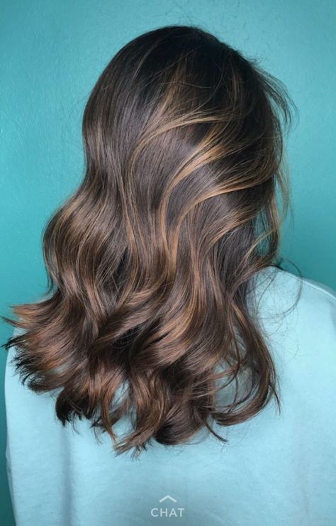 Partial Highlights Brunette, Slicing Highlights, Partial Vs Full Highlights, Partial Balayage Brunettes, Balayage Hair Lob, Brunette Lob, Highlights Brunette, Partial Balayage, Balayage Hair Blonde Long