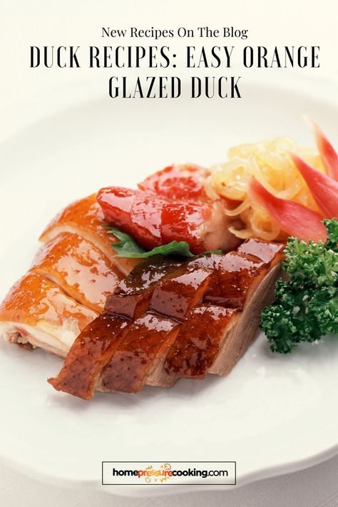 Discover the perfect balance of sweet and savory with our Easy Orange Glazed Duck recipe. This dish features tender duck coated in a rich orange glaze, making it a showstopper for any dinner occasion. Impress your guests with this gourmet meal that's surprisingly easy to prepare. Get the full recipe at homepressurecooking.com! #DuckRecipes #GourmetCooking #OrangeGlazedDuck #EasyDinnerIdeas #HomeCooking Easy Duck Recipes Ovens, Duck Ala Orange Recipe, Duck Recipes Breast, Duck Ala Orange, Duck Breast Recipes, Bbq Smoker Recipes, Duck Breast Recipe, Duck Recipe, Honey Mustard Glaze