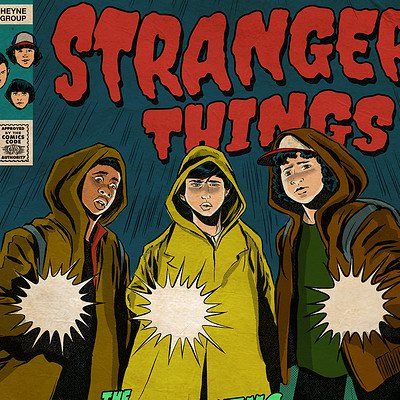 Search Stranger Things Comic Poster, Stranger Things Comics Art, The Vanishing Of Will Byers, Stranger Things Comic, Stranger Things Fan Art, Silver Age Comic Books, Silver Age Comics, Stranger Things Poster, Comic Poster