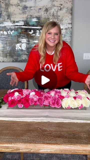 Megan Ruffles on Instagram: "Comment LINK to shop acrylic vases. They come in smaller sizes for square tables and a round version for round tables. 

Let me know if you have questions!

Valentines Day Floral Arrangement | Valentine’s Day Tablescapes Table Settings | Galentine’s Day Ideas" Acrylic Vases, Acrylic Flower Vase, Acrylic Vase, Round Tables, Acrylic Flower, Acrylic Flowers, Square Tables, Floral Arrangement, Flower Vase