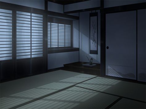 Gacha Japanese Background, Japanese Room Anime, Japanese Anime Background, Anime Room Background, Japanese House Background, Gacha Room, Room Japanese Style, Kny Background, Old Japanese House