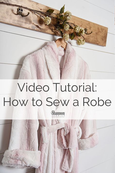 Diy Satin Robe Sewing Patterns, Bath Robe Pattern Free Sewing, Robe Pattern Free Sewing, Bathrobe Pattern, Kimono Sewing, Sewing Collars, Sitting Outside, Kids Robes, Basic Sewing