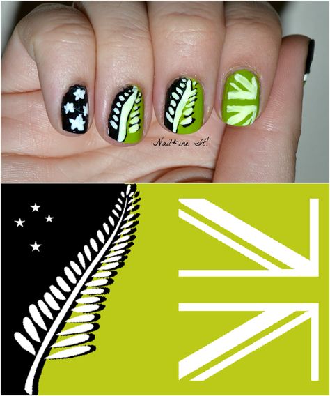 New Zealand Nails Design, Colours 2023, Travel Nails, New Zealand Flag, Summer Colours, Nail Blog, Vacation Nails, Nails Summer, Summer Nails Colors