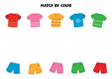 Abc Games For Kids, Sequencing Activities Kindergarten, Color Worksheets For Preschool, Shirts And Shorts, Kids Worksheets Preschool, Preschool Activities Toddler, Petite Section, Education Logo, Color Games