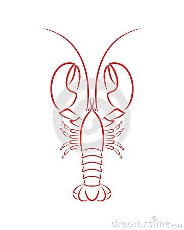 Dainty Lobster Tattoo, Simple Lobster Drawing, Lobster Drawing Illustration, Tiny Lobster Tattoo, Cute Lobster Tattoo, Lobster Line Drawing, Simple Lobster Tattoo, Lobster Drawing Simple, Lobster Tattoo Couple