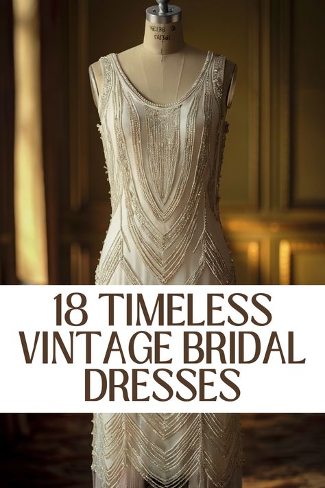 Beautiful Vintage Wedding Gowns Wedding Dress For 50 Year Old Bride, 1920s Wedding Dress Vintage, 2nd Marriage Wedding Dress, Wedding Dress Art Deco, Vintage Wedding Dress 1970s, Gatsby Bride, Wedding Dress Over 40, Vintage Wedding Dress 1920s, Boho Wedding Dress Lace Bohemian