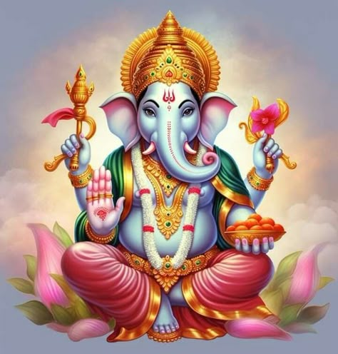 Shri Ganesh Images Hd, Ganesh Ji Images, Ganpati Bappa Morya, Ganesh Lord, Ganesh Art Paintings, Shri Ganesh Images, Bappa Morya, Ganesh Wallpaper, Ganesh Photo