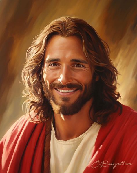 Jesus Smiling, Jesus Drawings, Jesus Christ Painting, Jesus Artwork, Pictures Of Christ, Jesus Christ Artwork, Jesus And Mary Pictures, Jesus Christ Art, Pictures Of Jesus Christ