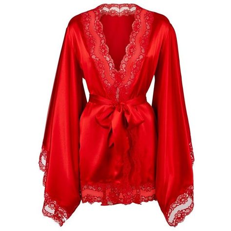 Agent Provocateur Luna Kimono ($610) ❤ liked on Polyvore featuring intimates, robes, robe, sleepwear, kimono robe, sexy kimono robe, sheer kimono, agent provocateur and sexy robe Lingerie Pajamas, Kimono Dressing Gown, Sheer Robe, Silk Clothes, Mode Kimono, Sheer Kimono, Silk Lingerie, Short Kimono, Long Kimono