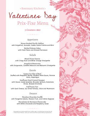 Holiday Menu Templates and Designs - MustHaveMenus Dinner Party Menu Template, Valentines Template, Pumpkin Menu, St Patrick's Day Menu, Party Menu Template, New Year Menu, St Valentines Day, Valentine Template, Labor Day Holiday