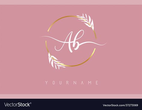 Ab Logo Design Letter, Ab Letter Logo, Ab Logo Design, A B Logo, Letters Logo Design, Ab Logo, B Letter Images, B Letter Logo, Circle Vector