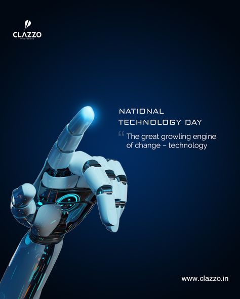 The great growling engine of change – technology  𝗡𝗮𝘁𝗶𝗼𝗻𝗮𝗹 𝗧𝗲𝗰𝗵𝗻𝗼𝗹𝗼𝗴𝘆 𝗗𝗮𝘆  #clazzo #nationaltechnologyday #technology #indiantechnology #technologyday Technology Creative Ads, Peaky Blinders Tv Series, National Technology Day, Technology Day, Ads Agency, Technology Posts, Digital Advertising Design, Social Design, Billboard Design