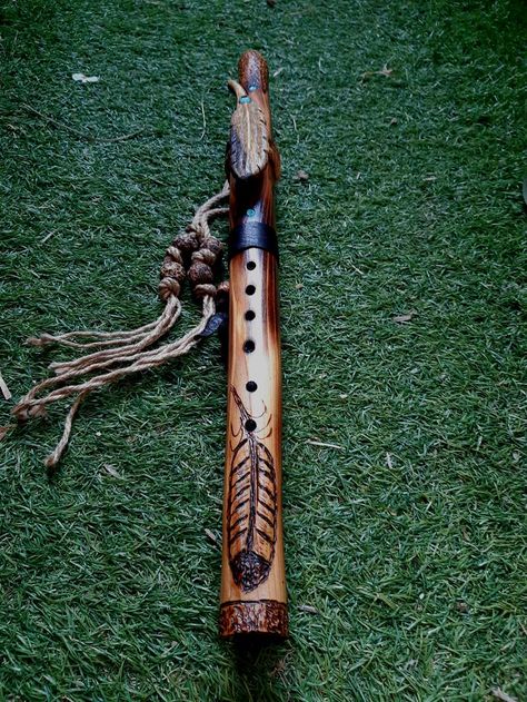 Wooden Flute Aesthetic, Wood Flute, Picture Story Prompts, Native American Flute Music, Native Flute, Wooden Flute, Nature Witch, Didgeridoo, Diy Instruments