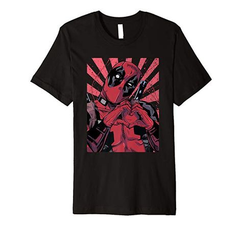 Marvel Store, Deadpool Shirt, Hand Heart, Superhero Shirt, The Hulk, Marvel Shirt, Marvel Deadpool, Lose Yourself, Novelty Clothing