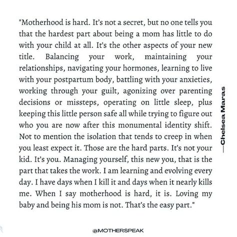 Mom & Baby Mental Health on Instagram: "🖤Motherhood is hard. . Reposted from @leahitsines Beautiful Words @motherspeak" Motherhood Postpartum Quotes, Healing While Being A Mom Quotes, Moms Need A Break Quotes, Ppd Quotes Mom, Being A Mom Is Hard Quotes, Hard Working Mom Quotes, Motherhood Quotes Inspiring Short, Mom Encouragement Quotes, Mental Load Of Motherhood