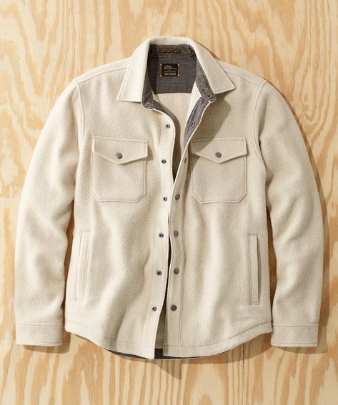 L.L.Bean X Todd Snyder Wool Shirt Jacket Casual Dress Code For Men, Wool Shirt Jacket, Smart Casual Dress Code, Dress Code Casual, Smart Casual Dress, Shirt Jacket Men, Holiday List, Todd Snyder, Sailing Outfit