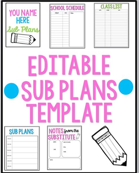 Grab these EDITABLE sub plan templates in my tpt store! Great for any grade! I needed a packet that was simple, yet effective so I just made these to help make writing sub plans easier! 🤗 Coffee Classroom, Lesson Plan Outline, Homework Station, Sub Plan, School Template, Teacher Appreciation Cards, Teaching Career, School Schedule, First Year Teachers