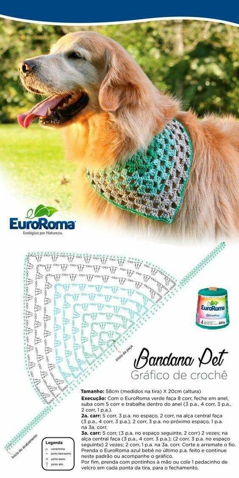 Cute Crochet Dog Clothes Inspirations Amigurumi Dog Free Pattern, Dog Scarf Crochet, Crochet Dog Sweater Free Pattern, Bandana Crochet, Dog Bandana Pattern, Crochet Dog Clothes, Dog Sweater Crochet Pattern, Knitting Amigurumi, Pet Things