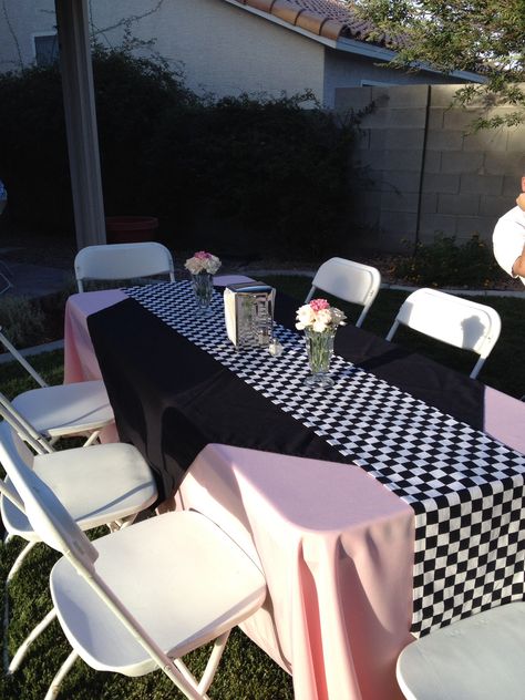 50's diner theme 50s Theme Gifts, 50s Birthday Party Theme 1950s Centerpiece Ideas, 50s Diner Party Decorations, 50s First Birthday Party, 1950s Themed Wedding, 50 Diner Theme Party, 50s Bachelorette Party, Grease Decorations Themed Parties, 1950s Prom Theme