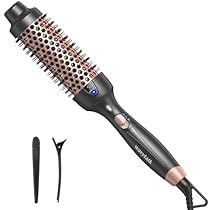 Heated Round Brush, Travel Curling Iron, Heated Brush, Blowout Look, Heated Hair Brush, Blowout Curls, Thermal Brush, Curling Brush, Blow Dry Brush