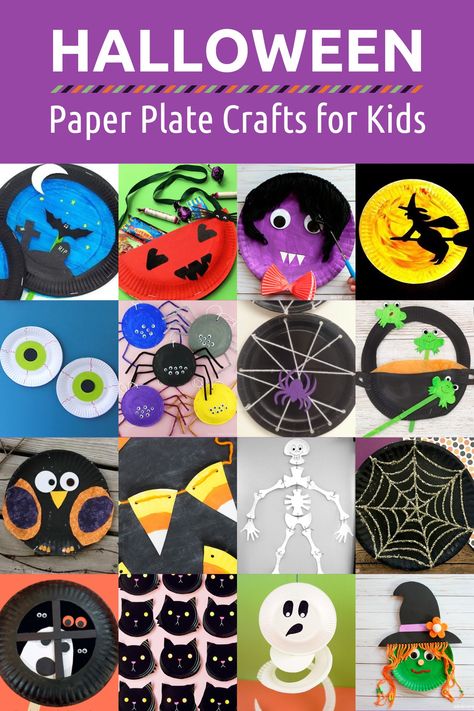 Halloween Paper Plate Crafts For Kids, Halloween Paper Plate Crafts, Halloween Plates Diy, Paper Plates Crafts, Mummy Crafts, Halloween Plates, Paper Plate Crafts For Kids, Halloween Decorations For Kids, Halloween Crafts For Toddlers