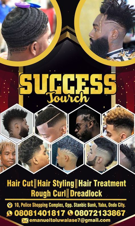 Barbing Salon Logo Design, Barbing Salon Banner Design, Barbering Salon Flyer Design, Barber Design Graphics, Barber Shop Banner Design, Hair Banner Design, Barbing Salon Flyer Design, Saloon Banner Design, Barber Flyer Design