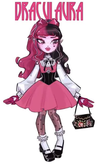 Draculaura Gen 3, Monster High Redesign, Draculaura Aesthetic, Monster High G3, Arte Monster High, Monster High Pictures, Moster High, High Characters, Monster High Art