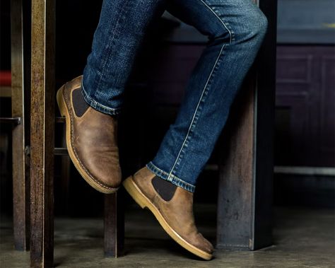 The Best Chelsea Boots for Effortlessly Stylish Men in 2022 Rugged Chelsea Boots Men, Slip On Boots Mens, Chelsie Boots, Wingtip Chelsea Boots For Workwear, Redwing Chelsea Boots, Men’s Chelsea Boots, Rugged Brown Chelsea Boots With Goodyear Welt, Mens Chelsea Boots Outfit, Blundstone Boots Mens