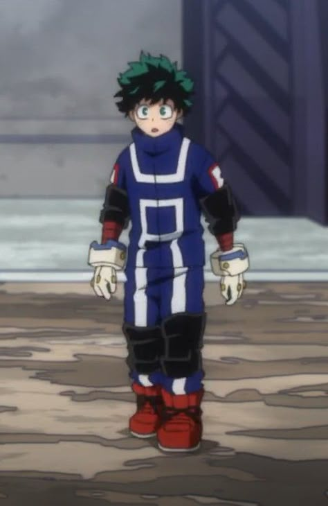 #myheroacademia #MHA #anime #aesthetic #izuku #midoriya #heroe #heroes #vilain #school #UA #dormitory #season7 #saison7 #new #screenshot Deku With Different Hairstyles, Deku Ua Uniform, Mha Ua Uniform, Deku Shoes, Ua Uniform Bnha, U.a Uniform Bnha, Mha Uniform, Ua Uniform, Mha Reference