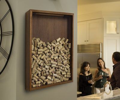 Distinct and Elegant Brazilian Cherry Wine Cork Holder Small Wine Cork Decor Ideas, Diy Wine Cork Holder, Cork Decor Ideas, Cork Storage Ideas, Wine Cork Holder Display, Wine Cork Storage Ideas, Cork Holder Ideas, Wine Kitchen Decor Ideas, Wine Cork Storage