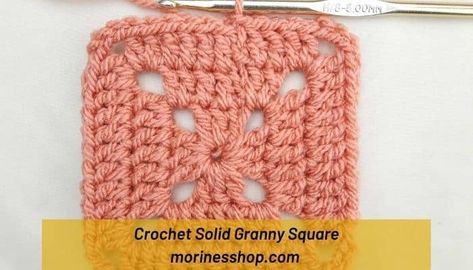 Solid Granny Square Tutorial, Solid Granny Square Pattern Free Diagram, Pentagon Crochet Pattern Granny Squares, Crochet Pentagon Granny Squares, Crotchet Blanket Patterns, Solid Granny Square Pattern Free Video, Crochet Hexagon Blanket, Baby Hats Knitting Free, Granny Square Crochet Patterns Free