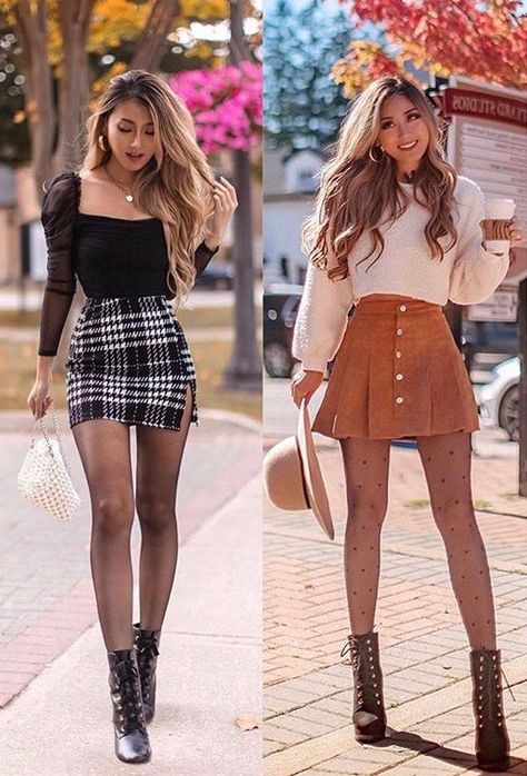 Flamboyant Outfit Women, Cute Skirt Outfits, Clash Royale, Trendy Fall Outfits, Professional Outfits, Cute Skirts, Fall Style, Fall Fashion Outfits, Girly Outfits