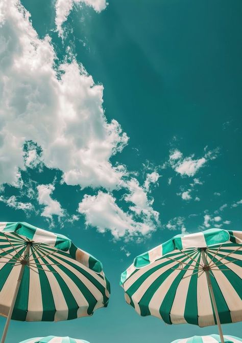 Portugal Resorts, Umbrella Aesthetic, Cali Beach, Nice Designs, Summer Aesthetics, Mood Images, Palette Inspiration, Impressionist Landscape, Awesome Designs