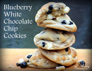 Base Cookie Recipe, Blueberry White Chocolate Chip Cookies, White Chocolate Chip Cookies Recipes, Cookie Base Recipe, Blueberry White Chocolate, Short Bread, Blueberry Cookies, White Chocolate Chip, White Chocolate Cookies