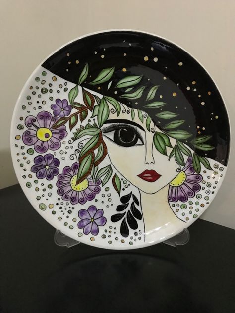 Cini Desen Modern, Plate Painting, Plates And Bowls, Bowl, Tableware