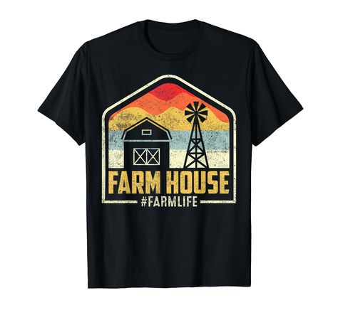 PRICES MAY VARY. This Farm House #farmlife merchandise is the perfect gift! Lightweight, Classic fit, Double-needle sleeve and bottom hem Farm Stuff, Farm Life, Shop Top, Fashion Brands, Branded T Shirts, Top Styles, Fashion Branding, Shirt Designs, Farmhouse