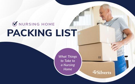 The Ultimate Nursing Home Packing List - Silverts.com Assisted Living Homes, Caregiver Resources, Assisted Living Facility, Recipes Beef, Packing To Move, Adaptive Clothing, Internet Safety, Personal Care Items, Assisted Living