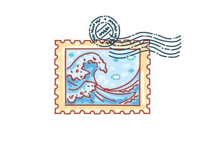 🌊  Post stamp  🌊 Post Stamp Drawing, Stamp Sketch, Stamp Illustration, Stamp Drawing, Postage Stamp Design, Sea Tattoo, Beach Tattoo, College Girl, Post Stamp