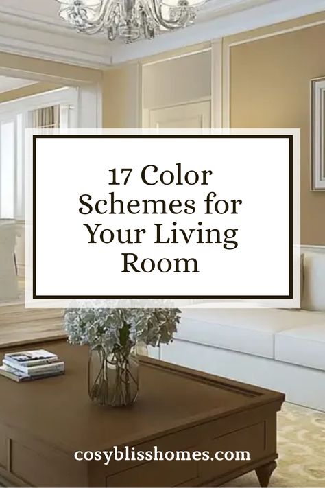 Looking to refresh your living room? Check out these 17 stunning color schemes that will inspire your interior design! From warm neutrals to vibrant accents, these palettes reflect your personality and style perfectly. Whether you're a fan of minimalist decor or bold statements, discover the best colors to make any living space more inviting. Think serene white tones or playful blues that can change your atmosphere. Let's explore how these color ideas transform your home vibes! Living Room Designs Small Spaces Apartment Color Schemes, Decorating Ideas For The Home Living Room Color Schemes, Living Room Inspiration Color Schemes, Apartment Ideas Living Room, Good Living Room Colors, Apartment Color Schemes, Home Vibes, Color Palette Living Room, Bold Statements