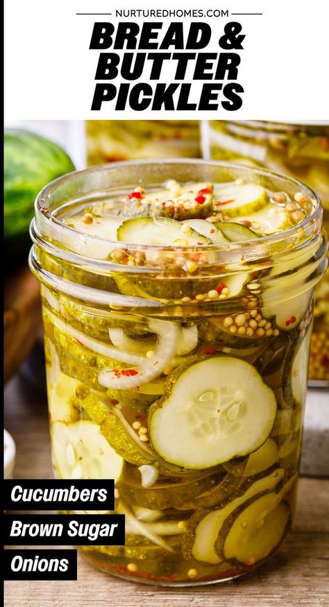 Here's how to make bread and butter pickles in the refrigerator. No canning required! Refrigerator Bread And Butter Pickle Recipe, Easy Bread And Butter Pickles, Canning Bread And Butter Pickles Recipe, Quick Refrigerator Pickles Bread And Butter, Canned Bread And Butter Pickles, Sweet Refrigerator Pickles, Refrigerator Bread And Butter Pickles, Making Pickles, Bread N Butter Pickle Recipe