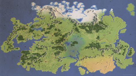 Fantasy map - Load into hexographer and use for 5e? Fantasy Map Making, Map Games, Dnd World Map, Map Template, Imaginary Maps, Fantasy World Map, Map Ideas, Map Making, Tabletop Rpg Maps