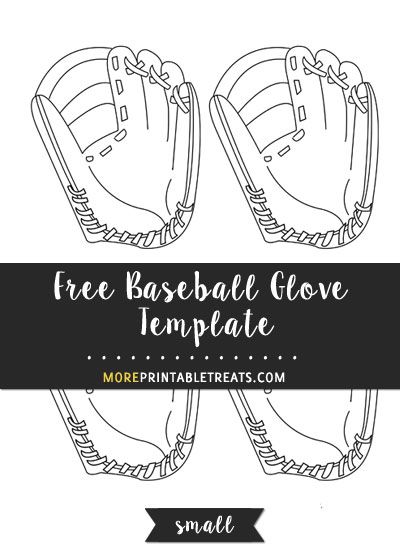 Free Baseball Glove Template - Small Baseball Mitt Template, Baseball Glove Template Free Printable, Glove Template, Astros Party, Baseball Score Keeping, Daycare Art, Baseball Scoreboard, Pirate Wedding, Softball Stuff