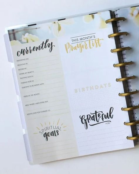 The BEST planners for busy, Christian Moms ⎜Faithful Moms Planners For Moms, Best Planners For Moms, Prayer Notebook, Faith Planner, Birthday Verses, Happy Planners, Super Organized, Washi Tape Planner, Mambi Happy Planner