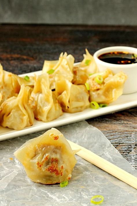 Pork Pot Stickers recipe with dipping sauce,  my family request these for a healthy dinner, I like to serve them for appetizers Pork Pot Stickers, Pot Stickers Recipe, Pork Pot, Pot Stickers, Dumpling Recipe, Chinese Dishes, Asian Cooking, Asian Dishes, High Tea