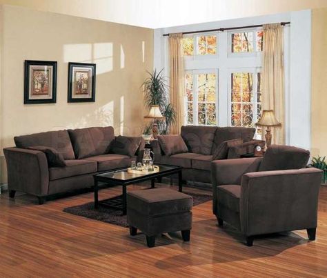 10+ Best Wall Color Ideas For Living Room With Brown Furniture Gallery -  -  #wallcolorideasforlivingroomwithbrownfurniture Check more at https://color-combination.com/10-best-wall-color-ideas-for-living-room-with-brown-furniture-gallery/ Dark Brown Furniture, Brown Furniture Living Room, Brown Sofa Living Room, Brown Living Room Decor, Brown Couch Living Room, Living Room Wall Color, Room Wall Colors, Living Room Color Schemes, Sofa Loveseat