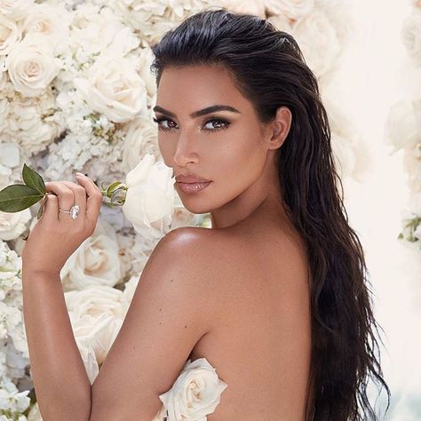 ‪Shop the Mrs. West Collection by @kkwbeauty now on KKWBEAUTY.COM #KKWBEAUTY ‬ #Regram via @www.instagram.com/p/Bx2zgjqDGvt/ Kim Kardashian Wedding Makeup, Kim Kardashian Ring, Kim Kardashian Wedding, Kardashian Wedding, Kardashian Makeup, Kim Kardashian Makeup, Robert Kardashian, Kkw Beauty, West Wedding