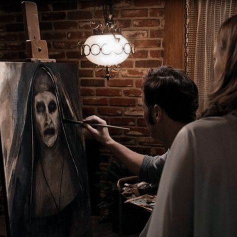 Ed Warren Aesthetic, The Nun Aesthetic, Lorraine Warren Aesthetic, The Conjuring Aesthetic, Matt Aesthetic, Conjuring Aesthetic, Los Warren, Conjuring 3, Annabelle Creation